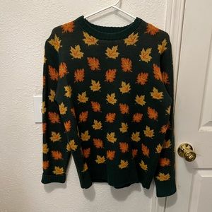 NWOT GENUINE Kiel James Patrick Leaf Sweater